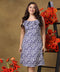 Frilled Neck Loose Fitted Dress